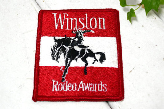 ウインストン WINSTON Rodeo Awards ロデオ・ヴィンテージ・刺繍・ワッペン・タバコ
