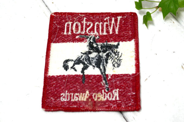 ウインストン WINSTON Rodeo Awards ロデオ・ヴィンテージ・刺繍・ワッペン・タバコ