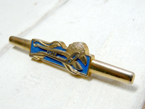 PLION TOOLS 1950s・ロゴ&レンチモチーフ 工具型・ヴィンテージ・アドバタイジング・タイピン キャラクター