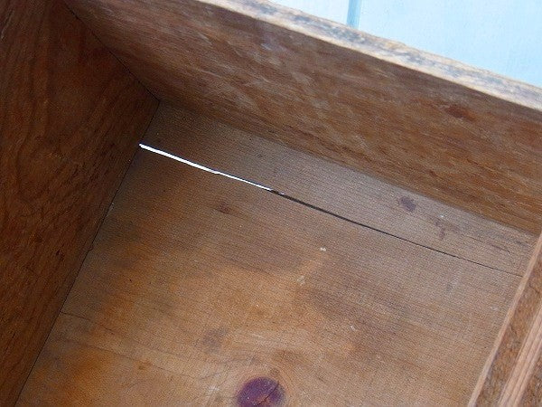 カリフォルニア・レーズンの仕切り付き・木製・ヴィンテージ・ウッドボックス/木箱 USA