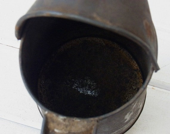 【U.S. STANDARD】1/4ガロン・ブリキ製・ヴィンテージ・オイルジャグ/水差し USA