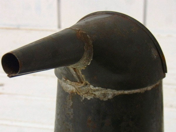 【U.S. STANDARD】1/4ガロン・ブリキ製・ヴィンテージ・オイルジャグ/水差し USA