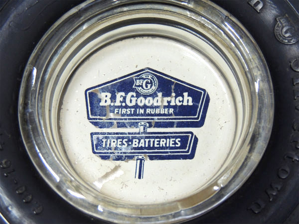 BF グッドリッチ BFGoodrich Silvertown FIRST IN RUBBER TIRES BATTERIES 灰皿   アドバタイジング タイヤ アシュトレイ USA