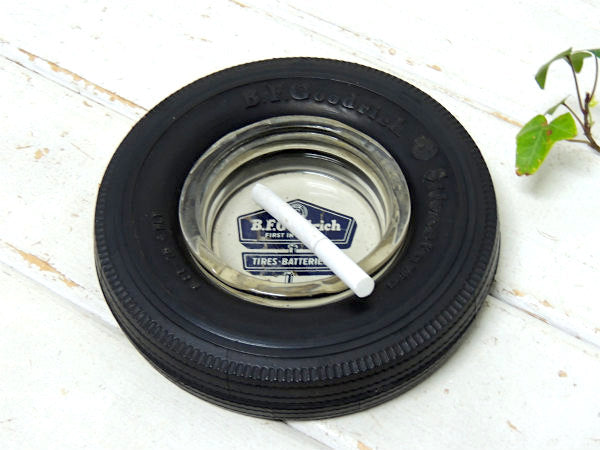 BF グッドリッチ BFGoodrich Silvertown FIRST IN RUBBER TIRES BATTERIES 灰皿   アドバタイジング タイヤ アシュトレイ USA
