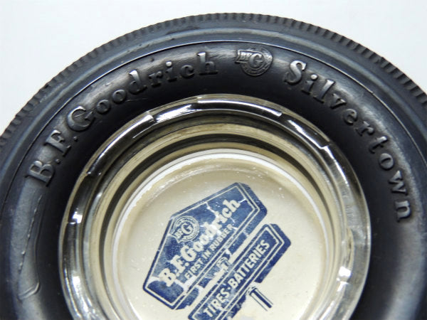 BF グッドリッチ BFGoodrich Silvertown FIRST IN RUBBER TIRES BATTERIES 灰皿   アドバタイジング タイヤ アシュトレイ USA