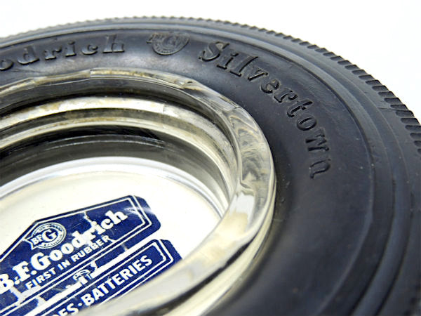 BF グッドリッチ BFGoodrich Silvertown FIRST IN RUBBER TIRES BATTERIES 灰皿   アドバタイジング タイヤ アシュトレイ USA