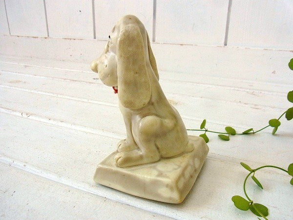 【SURE DO MISS YOU】犬のヴィンテージ・メッセージドール/人形 USA