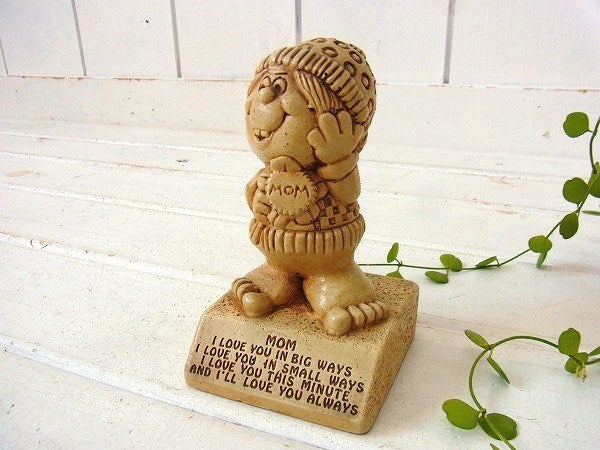 【MOM】70’s・ヴィンテージ・メッセージドール/人形 USA・母の日