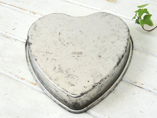 EKCO ハート形 ヴィンテージ ケーキモールド 焼型 菓子型 USA キッチン雑貨