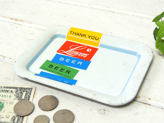 Lancers BEER アリゾナ州・ビール会社・ノベルティ・ヴィンテージ・トレイ マネートレイ③