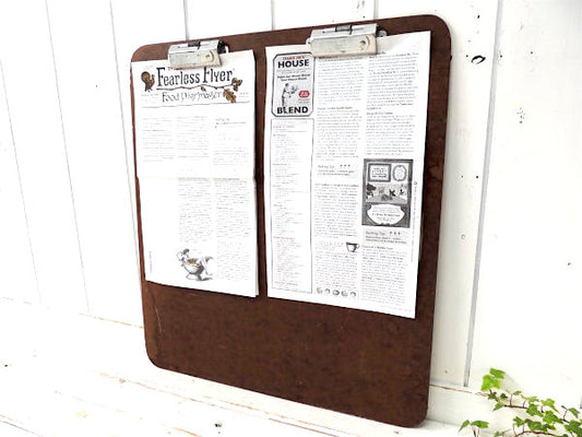 【BEAR】ビッグサイズ・ヴィンテージ・クリップボード・ステーショナリー・バインダー・USA