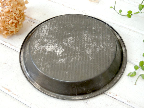 【OVENEX】ティン製・アンティーク・パイ皿・パイプレート・USA・キッチン雑貨