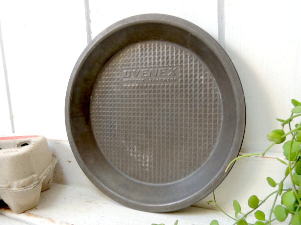 【OVENEX】ティン製・アンティーク・パイ皿・パイプレート・USA・キッチン雑貨