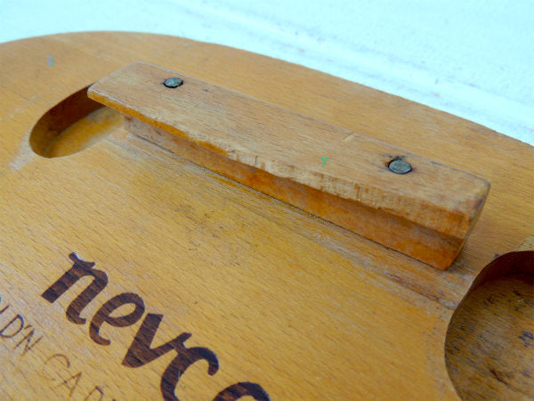 【Nevco】ユーゴスラビア製・ヴィンテージ・木製フォールディングスツール/折り畳みイス