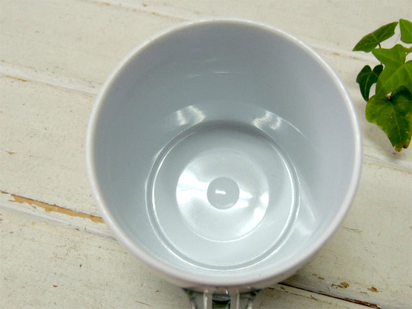 【スヌーピー・I LOVE MY HOME 】メッセージ付き・ビンテージ・プラスティック・マグカップ