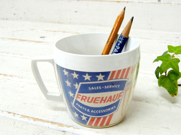 【FRUEHAUF】アメリカ老舗・トレーラー&トラック・アドバタイジング・ヴィンテージ・マグカップ