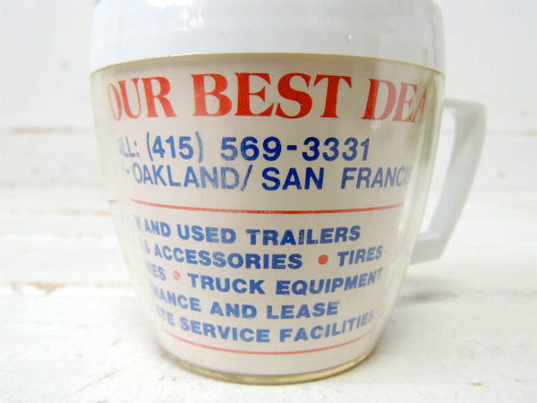 【FRUEHAUF】アメリカ老舗・トレーラー&トラック・アドバタイジング・ヴィンテージ・マグカップ