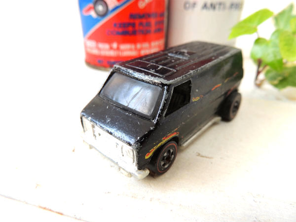 VAN・レッドライン 1974y・ホットウィール・マテル・ヴィンテージ・ミニカー・アメ車