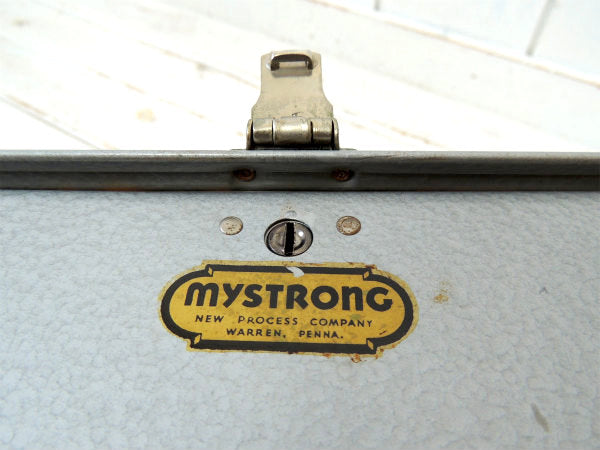 【MYSTRONG】工業系・ヴィンテージ・スチール・ファイルケース・BOX・メタルケース