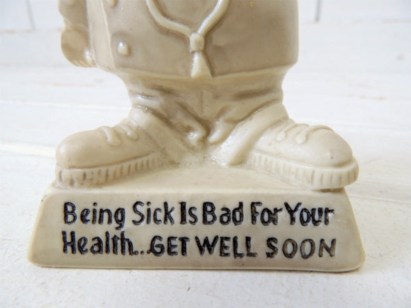 USA!ユニークなドクター・70’s・ヴィンテージ・メッセージドール/人形