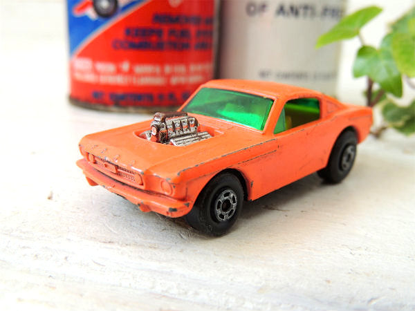 【FORD・マスタング・1970y】ヴィンテージ・マッチボックス・ミニカー・マッスルカー