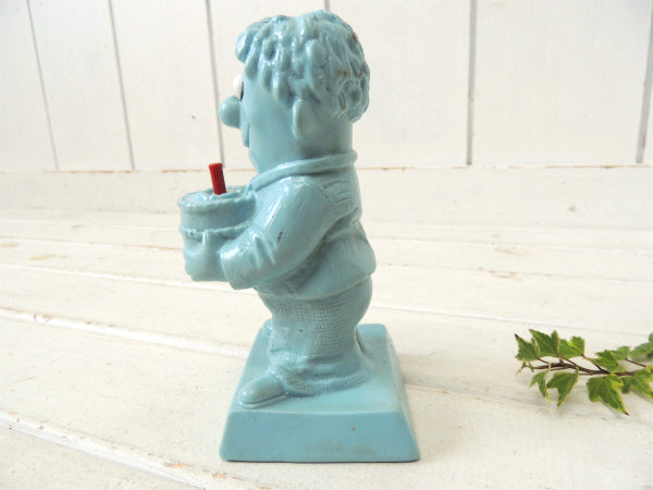 【HAPPY BIRTHDAY】USA!70’s・水色のヴィンテージ・メッセージドール/人形 USA