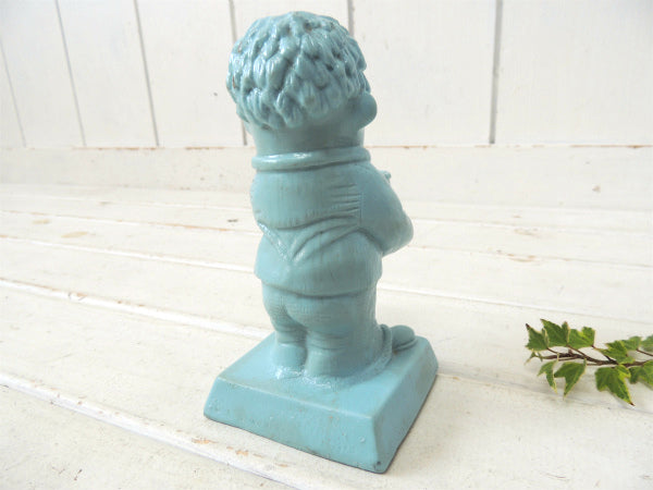 【HAPPY BIRTHDAY】USA!70’s・水色のヴィンテージ・メッセージドール/人形 USA