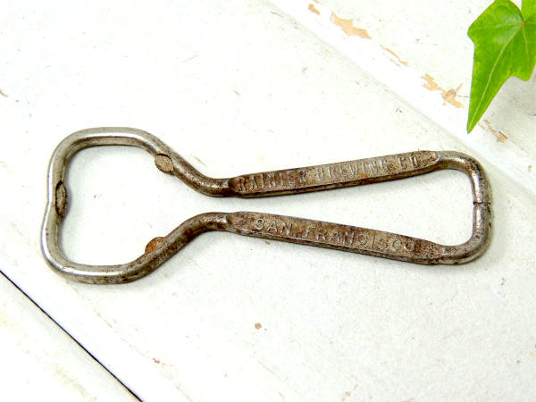 【レーニアビール・サンフランシスコ】ヴィンテージ・ボトルオープナー・栓抜き・アドバタイジング