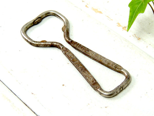 【レーニアビール・サンフランシスコ】ヴィンテージ・ボトルオープナー・栓抜き・アドバタイジング