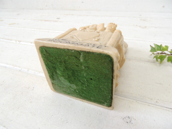 1971's World's Best Roommate ヴィンテージ・メッセージドール 人形 LOVE ハート USA