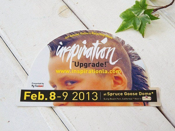 【カリフォルニア/Inspiration/インスピレーション】限定・ステッカー・ビンテージの祭典