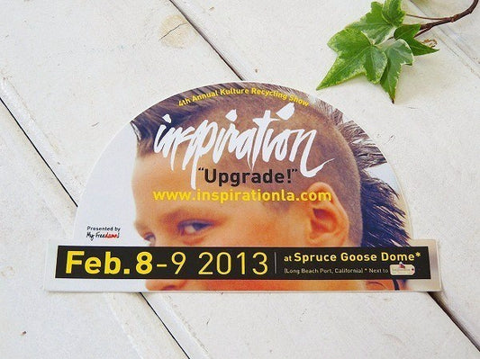【カリフォルニア/Inspiration/インスピレーション】限定・ステッカー・ビンテージの祭典