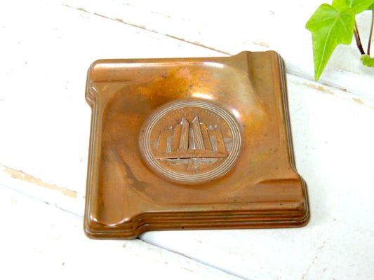 クライスラー モータース ダッジ シカゴ万国博覧会 記念品 アールデコ 1933年 ヴィンテージ アシュトレイ 灰皿 USA