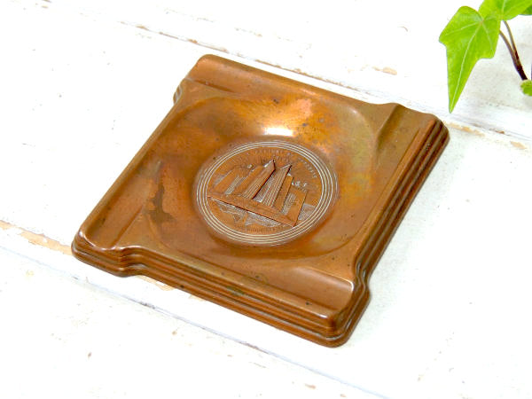 クライスラー モータース ダッジ シカゴ万国博覧会 記念品 アールデコ 1933年 ヴィンテージ アシュトレイ 灰皿 USA