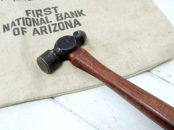 【USA・PLUMB】ヴィンテージ②ハンマー・金槌・ツール・大工道具・ウッドハンドル・DIY