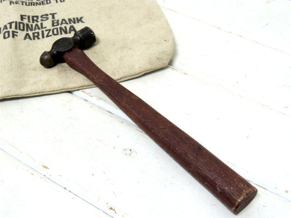 【USA・PLUMB】ヴィンテージ②ハンマー・金槌・ツール・大工道具・ウッドハンドル・DIY