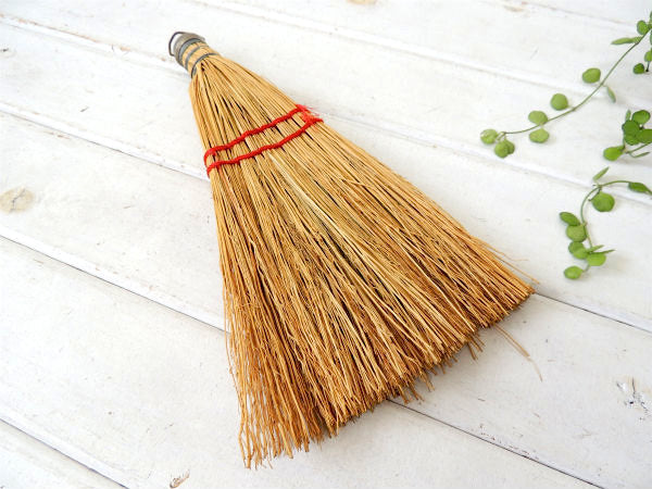 USA ヴィンテージ 手ほうき ブルーム ウィスク 作業場 ジャンク ガーデニング お掃除