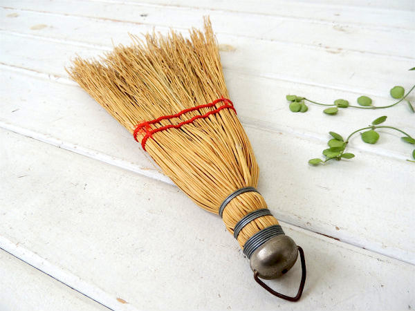 USA ヴィンテージ 手ほうき ブルーム ウィスク 作業場 ジャンク ガーデニング お掃除