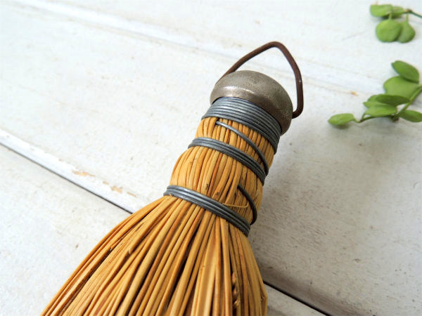 USA ヴィンテージ 手ほうき ブルーム ウィスク 作業場 ジャンク ガーデニング お掃除