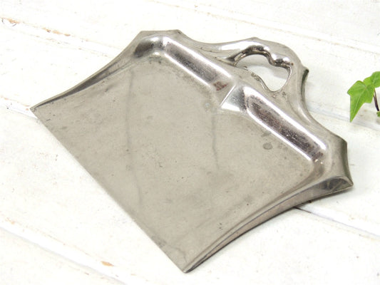 MANNING BOWMAN&CO・アンティーク・クラムトレイ・卓上ダストパン・ちりとり・大