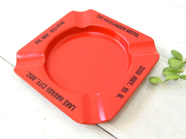 【USAモーテル/MOTEL/アリゾナ州】ティン製・アドバタイジング・ビンテージ・灰皿