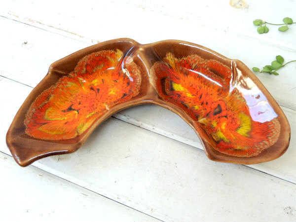 【ミッドセンチュリー・USA・陶器製・50’s~】セパレート・ヴィンテージ・容器・小物入れ