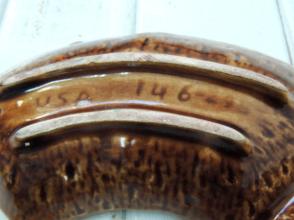 【ミッドセンチュリー・USA・陶器製・50’s~】セパレート・ヴィンテージ・容器・小物入れ