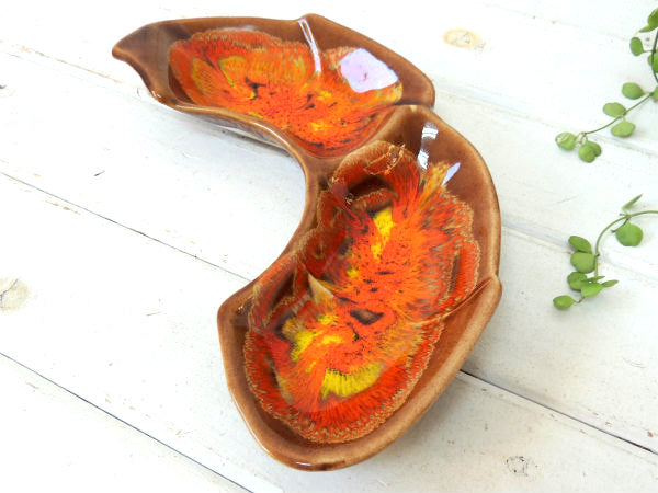 【ミッドセンチュリー・USA・陶器製・50’s~】セパレート・ヴィンテージ・容器・小物入れ