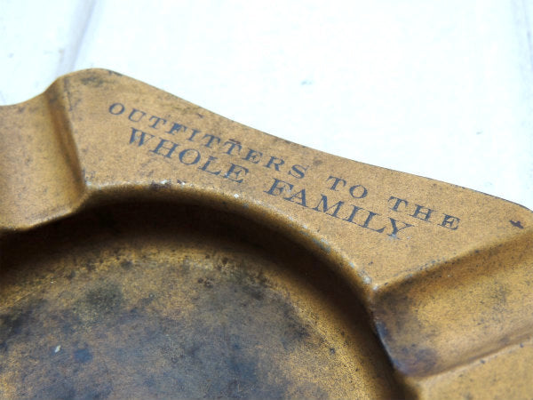 【MEXIA・TEXAS】1950~60年代頃・ゴールド×ブラック・ティン製・ヴィンテージ・灰皿