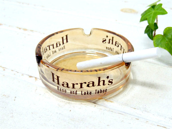 【Harrah's・レイク・タホ】ハラーズ・ヴィンテージ・アドバタイジング・灰皿・アシュトレイ