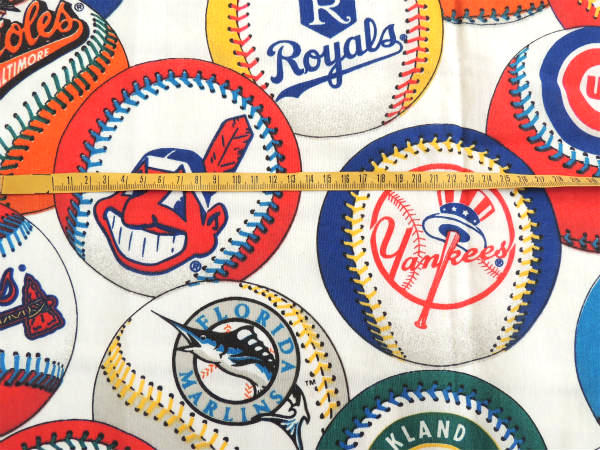 MLB メジャーリーグ チームロゴ 野球ボウル ユーズドシーツ ベッドシーツ フラットタイプ USA