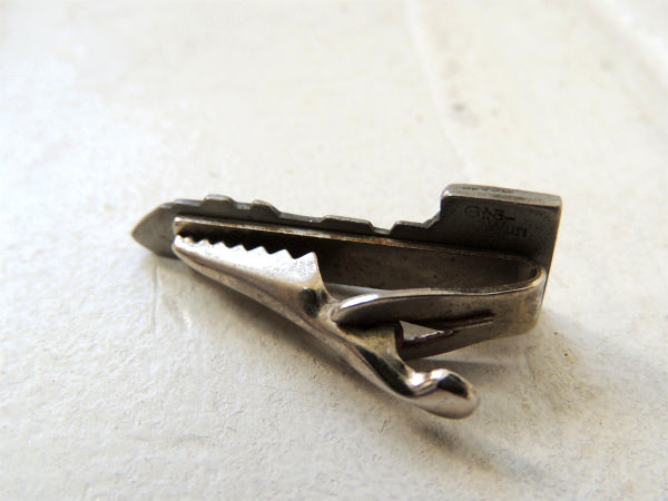 【モダンデザイン・Gra-Wun】ジュエリーデザイナー・ヴィンテージ・鍵モチーフ・タイピン・銀細工