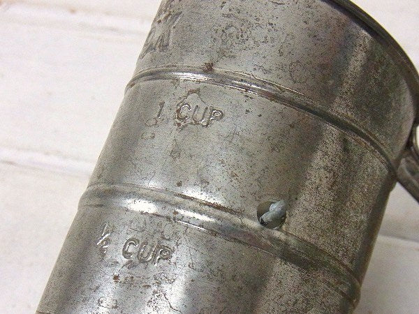 good COOK ティン製・アンティーク・シフター・粉ふるい・USA・キッチン雑貨