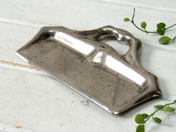 【シルバー・アンティーク】ちいさな・卓上ダストパン・ちりとり(小)・USA・ステーショナリー